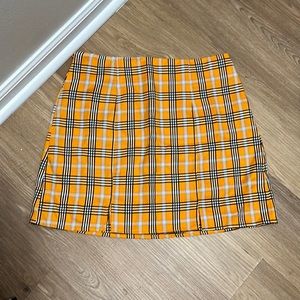 Plaid Skirt